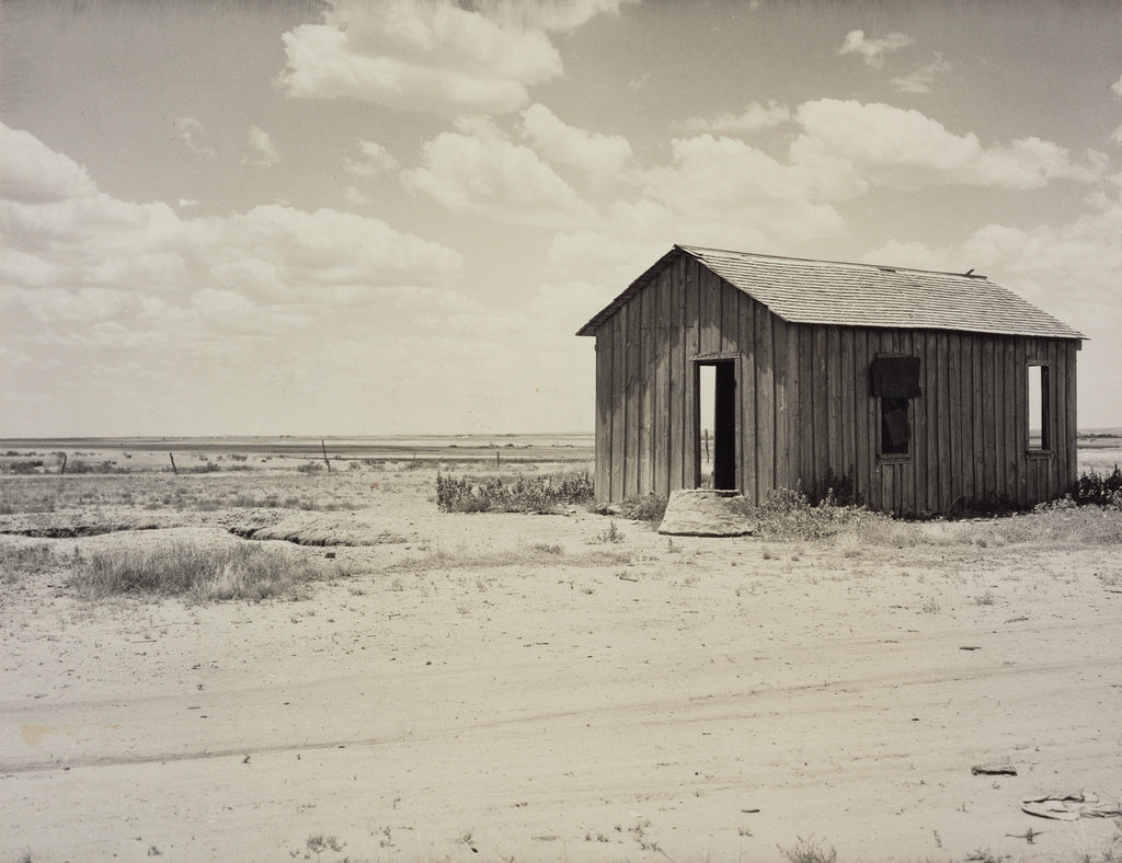 Dorothea Lange:Abandoned Dust Bowl Home, Poster Print Wall Art