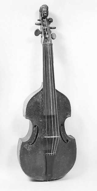 :Quinton in Viol Form mid to late 18th century-16x12