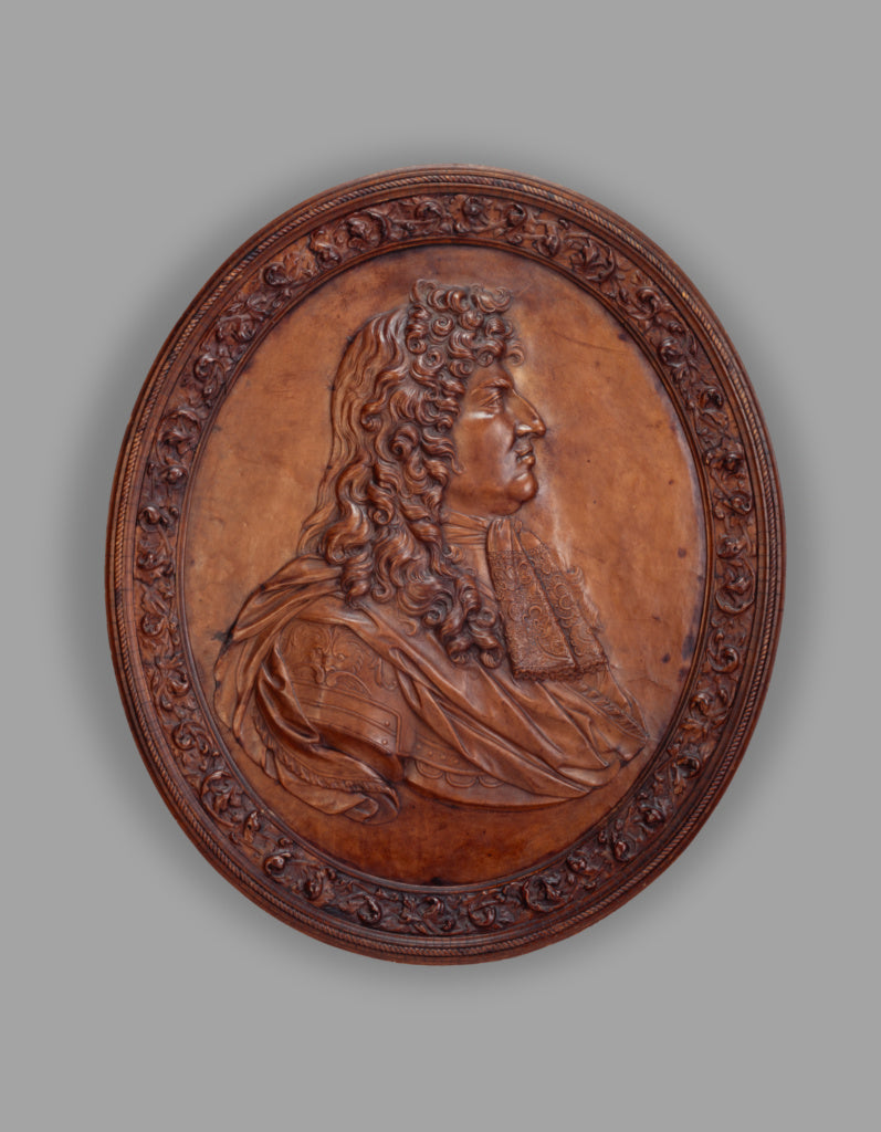 Unknown:Relief portrait of Louis XIV,16x12"(A3)Poster