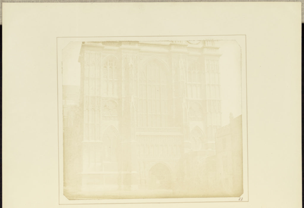Nikolaas Henneman:Westminster Abbey, Poster Print Wall Art