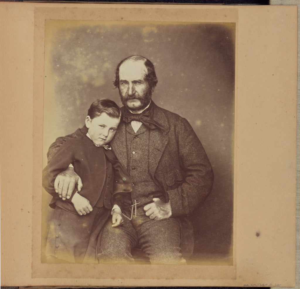 Dr. John AdamsonUnknown:[An Unidentified Man and Boy], Poster Print Wall Art