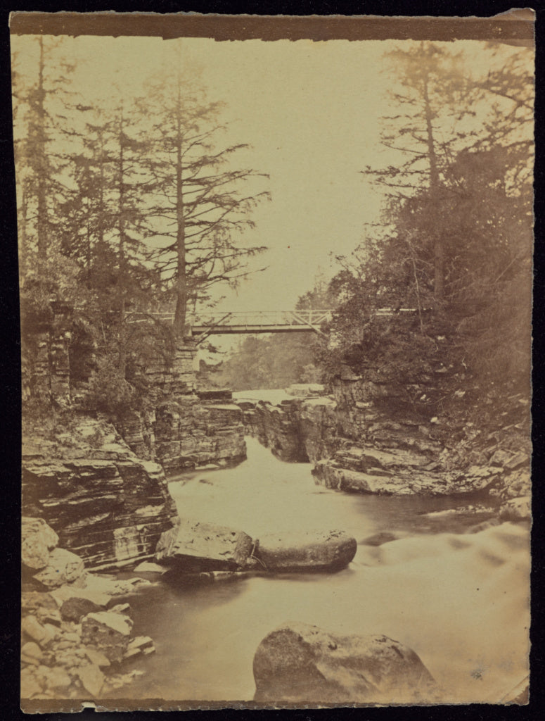 George Washington WilsonPossibly:[Bridge over stream],16x12"(A3)Poster