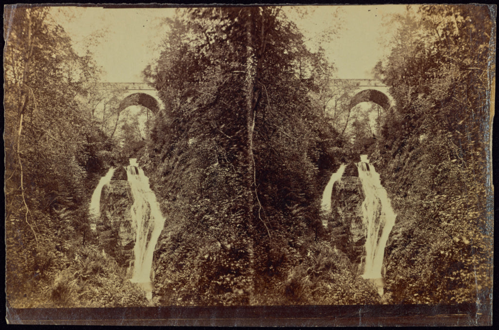 George Washington WilsonPossibly:[Bridge and waterfall],16x12"(A3)Poster