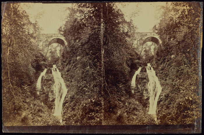 George Washington WilsonPossibly:[Bridge and waterfall],16x12