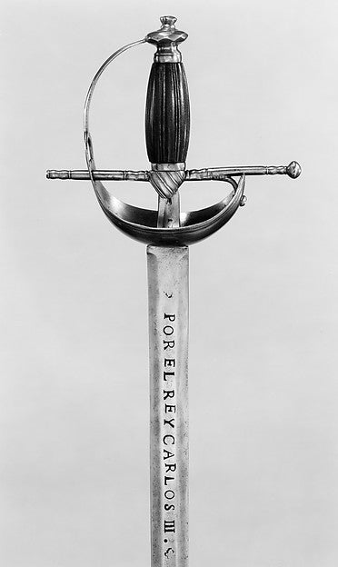 Rapier dated 1773,  Poster Print
