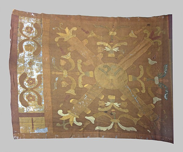 Corporation Banner of Crossbow Guild late 17th cent,  Poster Print Wall Art