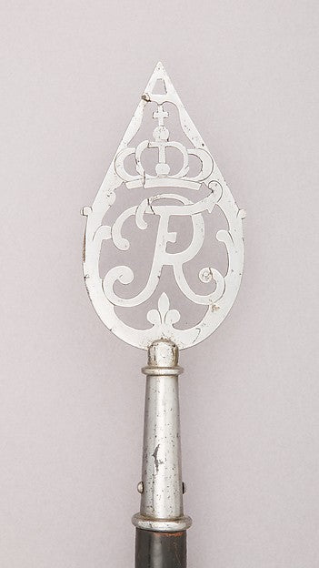 Head of a Banner Staff 18th cent,  Poster Print Wall Art
