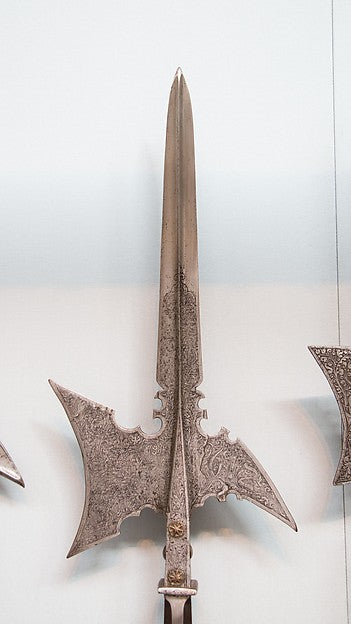 Halberd of Emperor Matthias  dated 1612,  Poster Print Wall Art