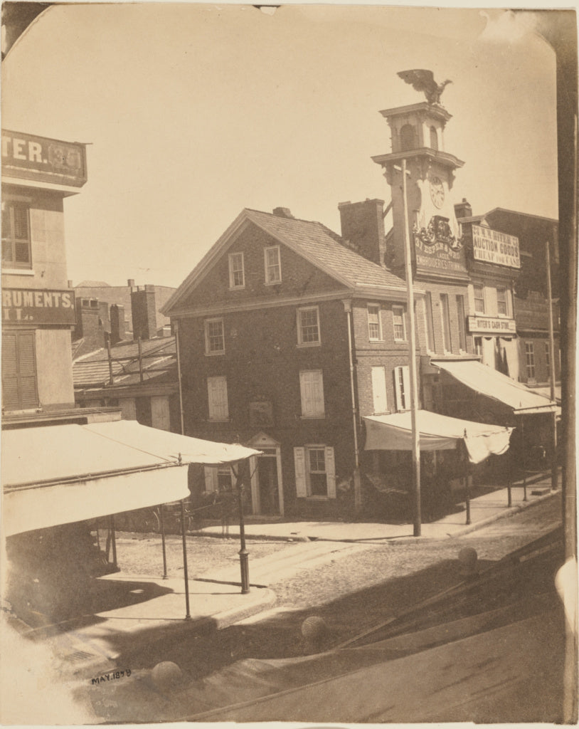 Frederick DeBourg Richards:[Espen's Store, 31 North 8th Stre, Poster Print Wall Art