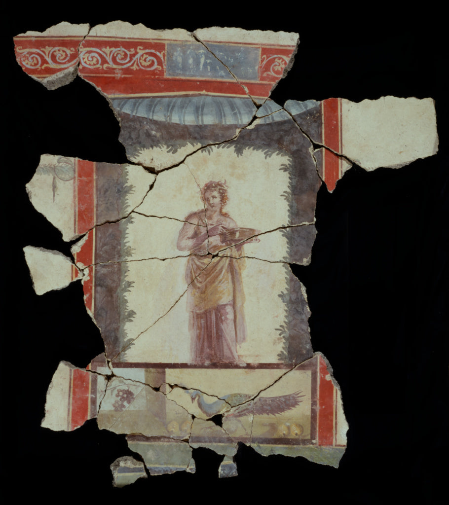 Unknown:Fresco Fragments (4), Poster Print Wall Art