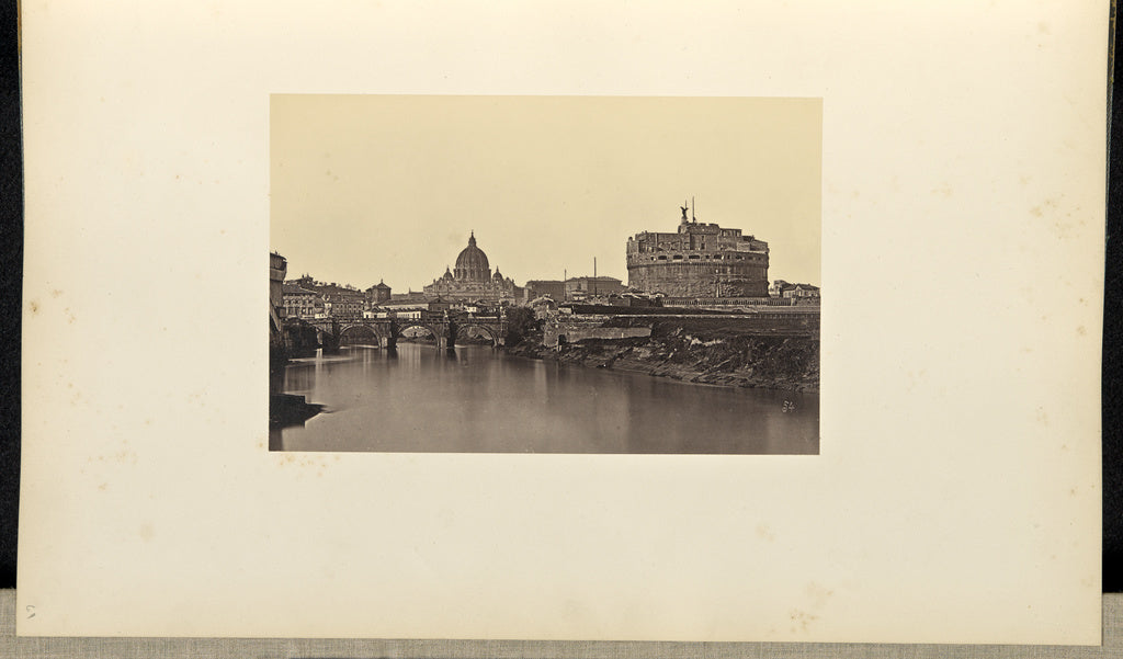 James Anderson:St. Angelo and St. Peter's [Rome], Poster Print Wall Art