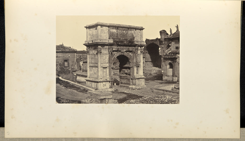 James AndersonPossibly:Arch of Titus, Rome, Poster Print Wall Art
