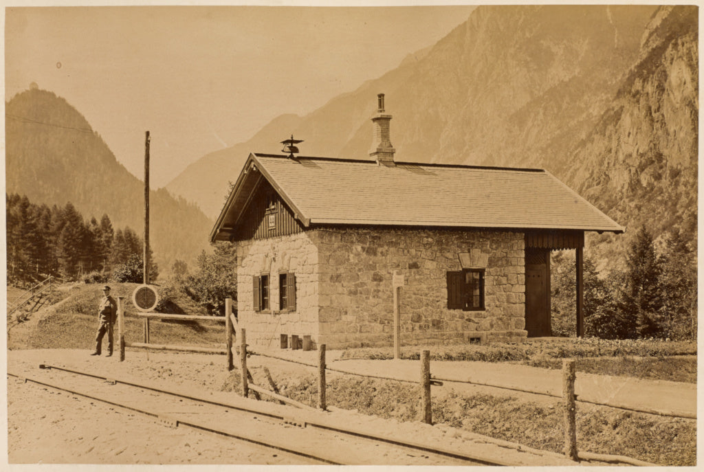 Carl Alfred Czichna:Wächterhaus, Poster Print Wall Art