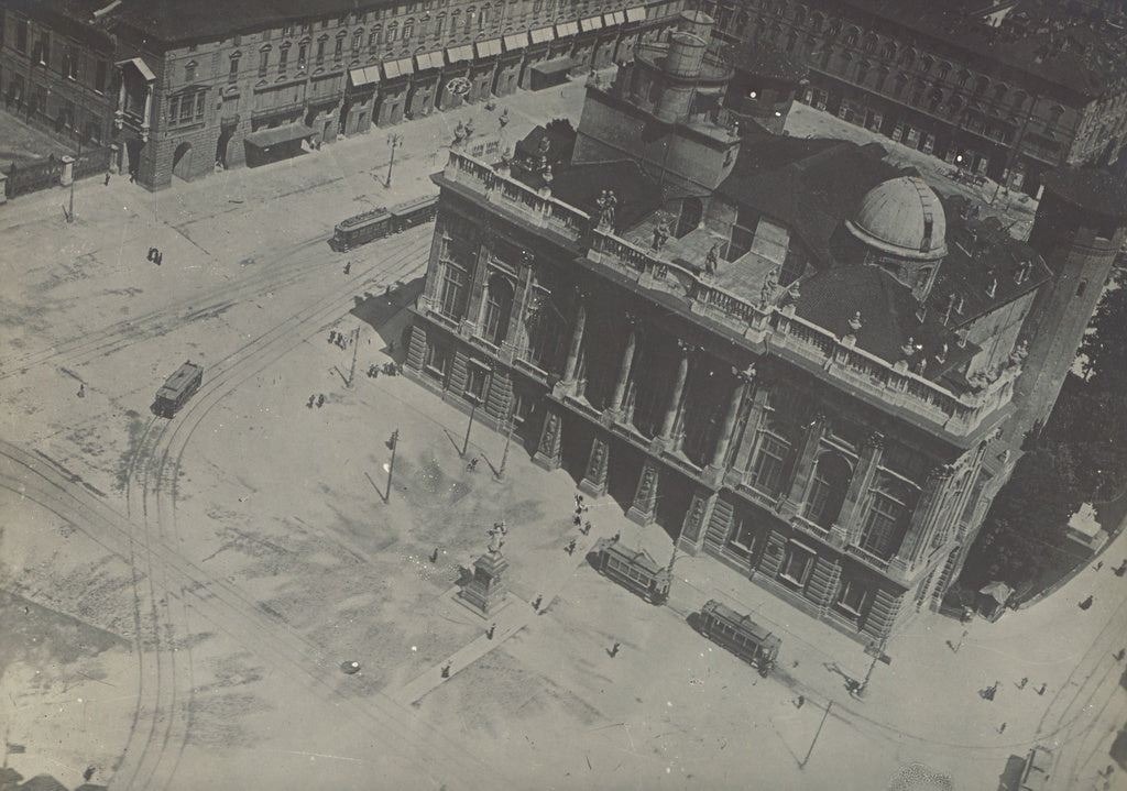 Fédèle Azari:[Aerial shot of a building],16x12"(A3)Poster