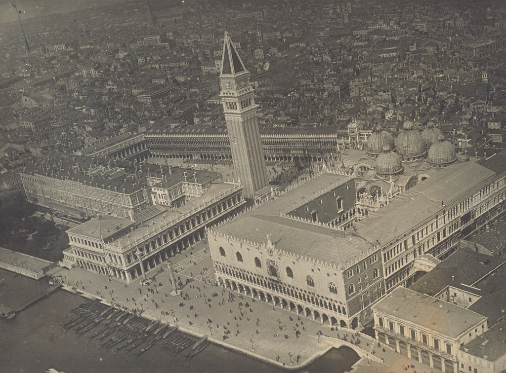 Fédèle Azari:[Piazza San Marco, Venice], Poster Print Wall Art