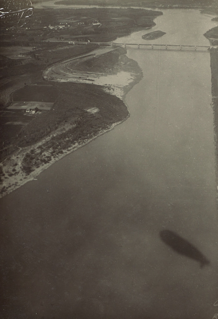 Fédèle Azari:[Shadow of Blimp], Poster Print Wall Art