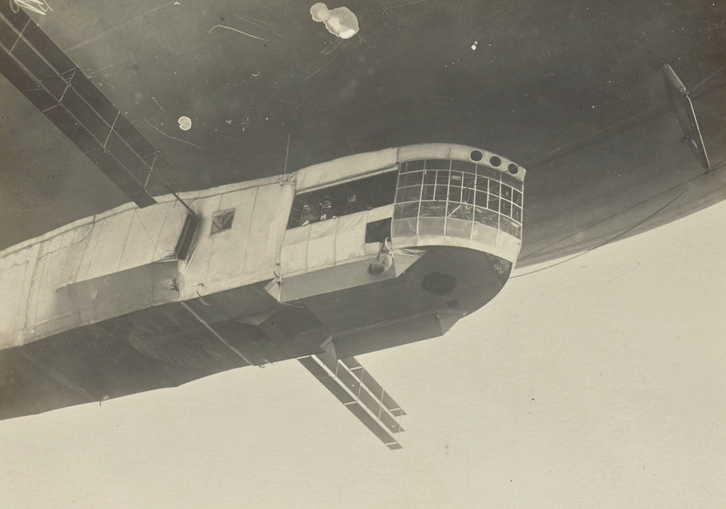 Fédèle Azari:[View of Blimp's Gondola], Poster Print Wall Art