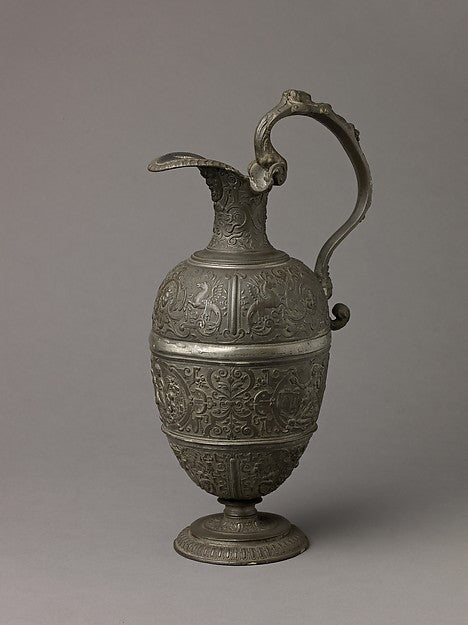 François Briot ):Ewer with Figures of Faith Hope and Charity-16x12"(A3) Poster