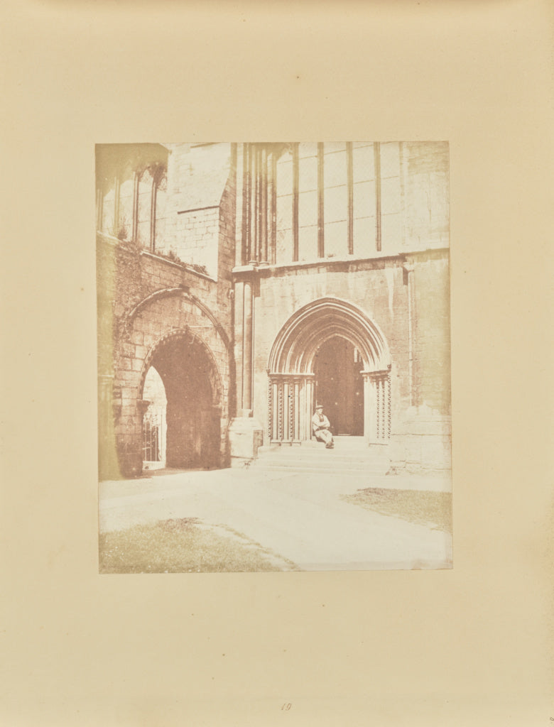 Samuel Buckle:South-West Door, Peterborough Cathedral, Poster Print Wall Art