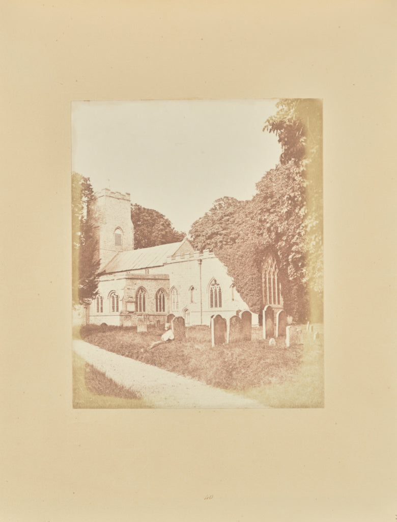 Samuel Buckle:Orton Church, Poster Print Wall Art
