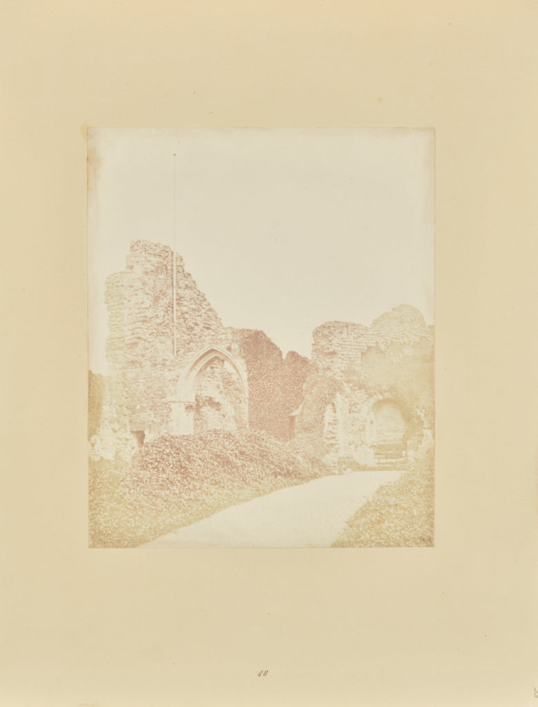 Samuel Buckle:Castle Ruins, Hastings, Poster Print Wall Art