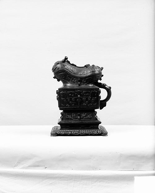 Vessel with cover ,  Poster Print Wall Art
