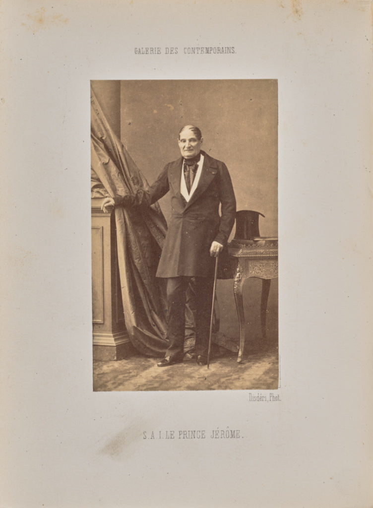 André Adolphe-Eugène Disdéri:Son altesse impériale le Princ, Poster Print Wall Art