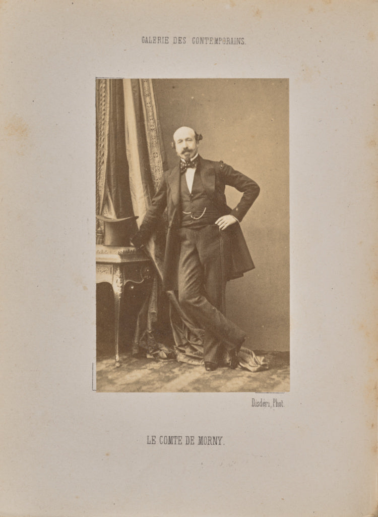 André Adolphe-Eugène Disdéri:Le comte de Morny, Poster Print Wall Art