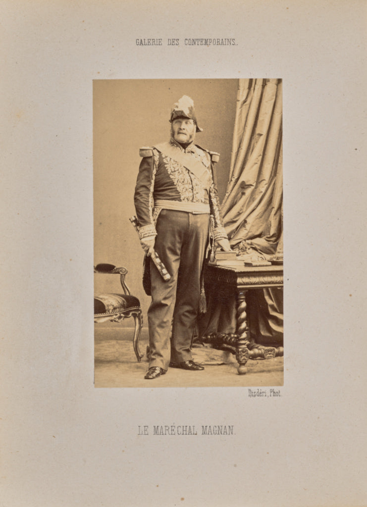 André Adolphe-Eugène Disdéri:Le maréchal Magnan, Poster Print Wall Art