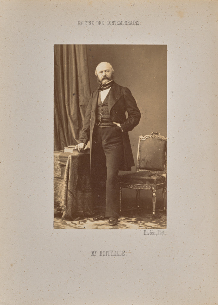 André Adolphe-Eugène Disdéri:Monsieur Boittelle, Poster Print Wall Art