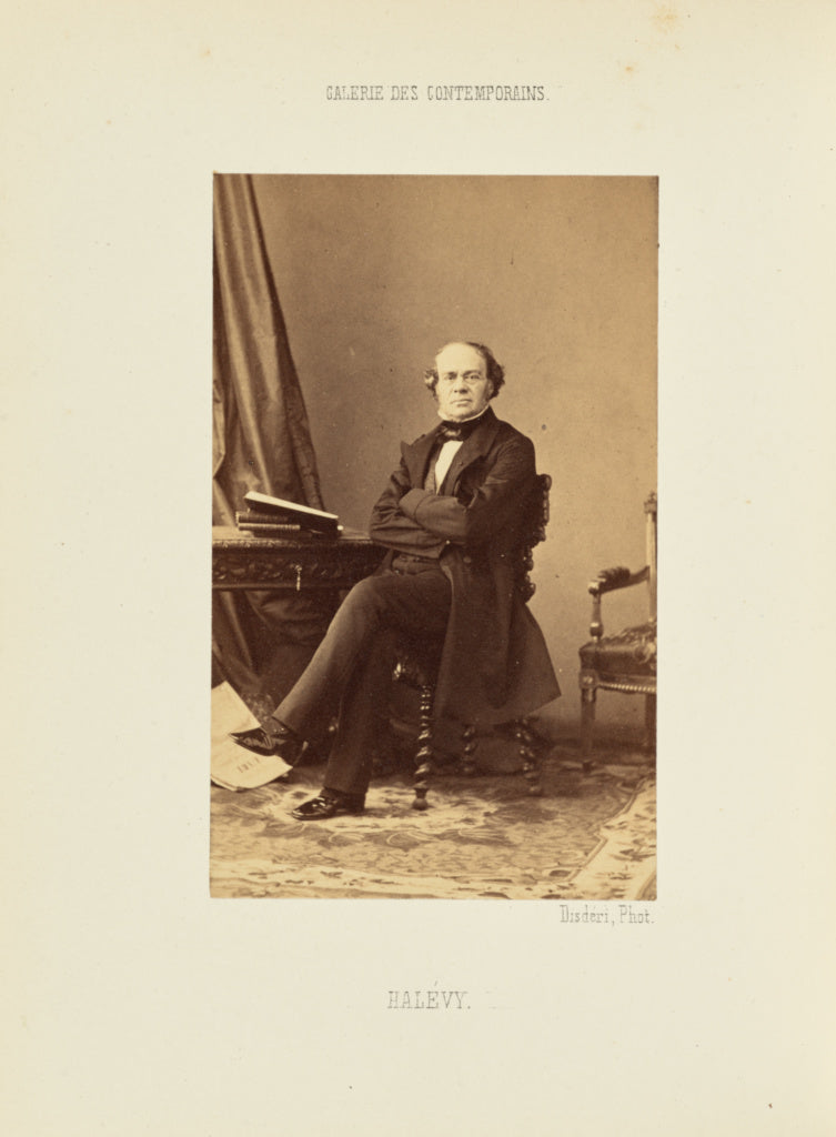 André Adolphe-Eugène Disdéri:Halévy, Poster Print Wall Art