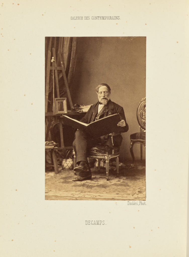 André Adolphe-Eugène Disdéri:Decamps, Poster Print Wall Art
