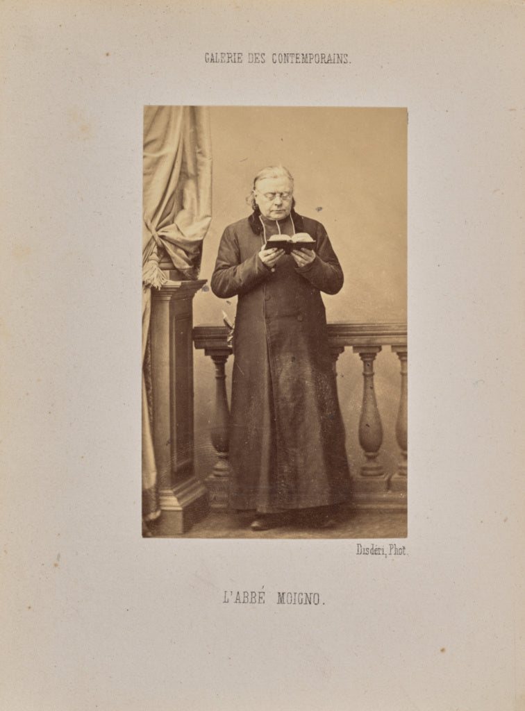 André Adolphe-Eugène Disdéri:L'abbé Moigno, Poster Print Wall Art
