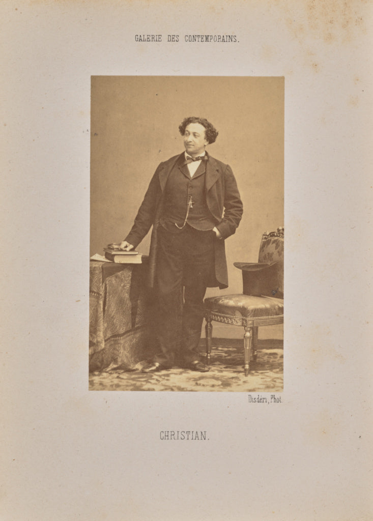 André Adolphe-Eugène Disdéri:Christian, Poster Print Wall Art