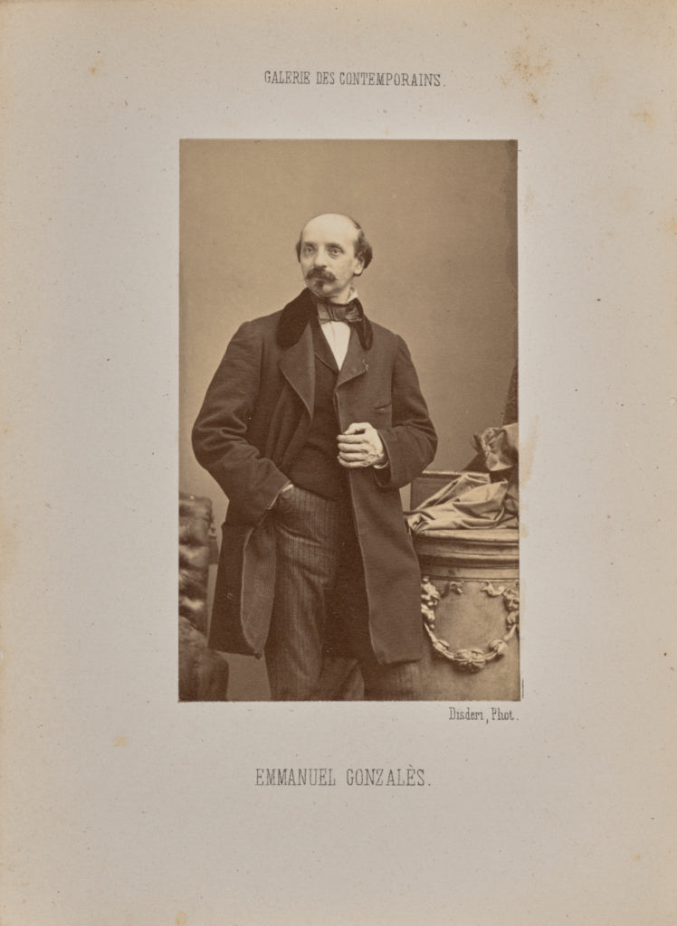 André Adolphe-Eugène Disdéri:Emmanuel Gonzalés, Poster Print Wall Art