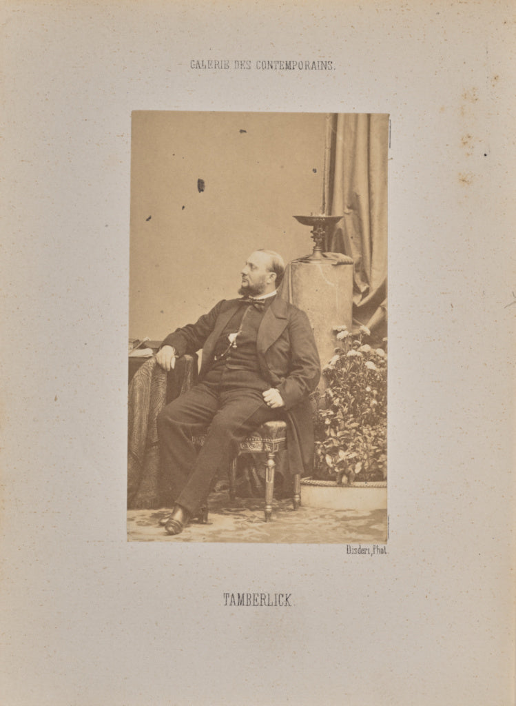 André Adolphe-Eugène Disdéri:Tamberlick, Poster Print Wall Art