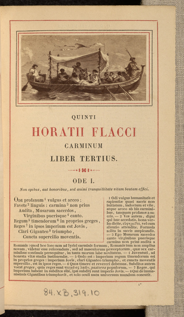 Ernest Barrias:[Musicians perform under a canopy on a boat], Poster Print Wall Art