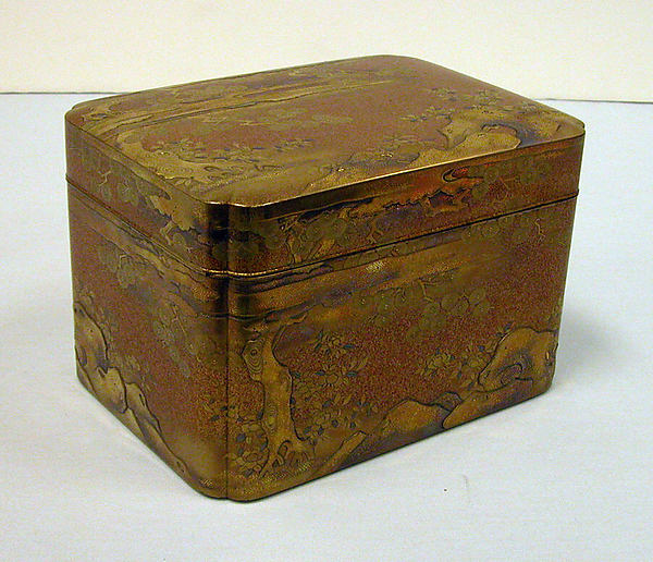 Box with tray 17th cent-Attributed to Higashiyawa Yohimasa,  Poster Print Wall Art
