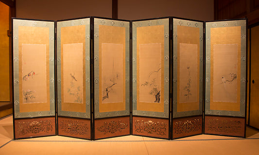,Birds and Flowers 17th cent-Kano Tan'y,,Japan ukiyo-e Period Image,16x12"(A3) Poster