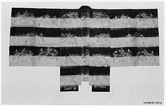 ,Noh Costume with Wisteria,Waves,and Purple Bands f,Classic Ming China Image,16x12"(A3) Poster