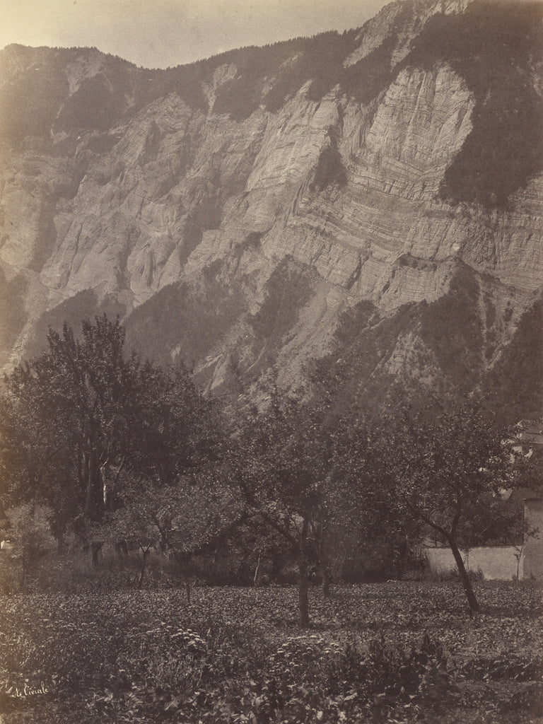 Aimé Civiale:Couches Contounée de la Montange de Prégenti, Poster Print Wall Art