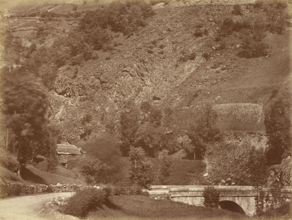 Aimé Civiale:Pont Sur la Route de Bigorre (Coup de Vent), Poster Print Wall Art