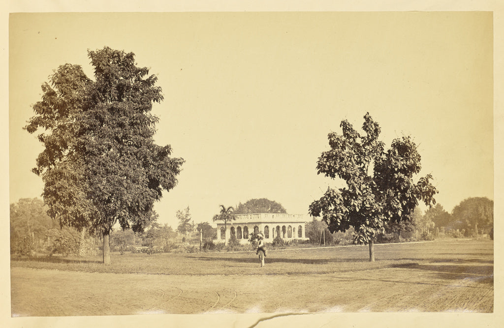 Unknown:[The Baradari in Wingfield Park, with a Water Carrie, Poster Print Wall Art