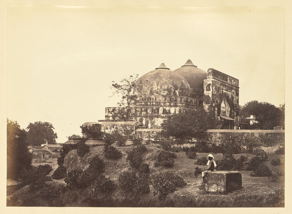 Unknown:[Babri Masjid, Faizabad], Poster Print Wall Art