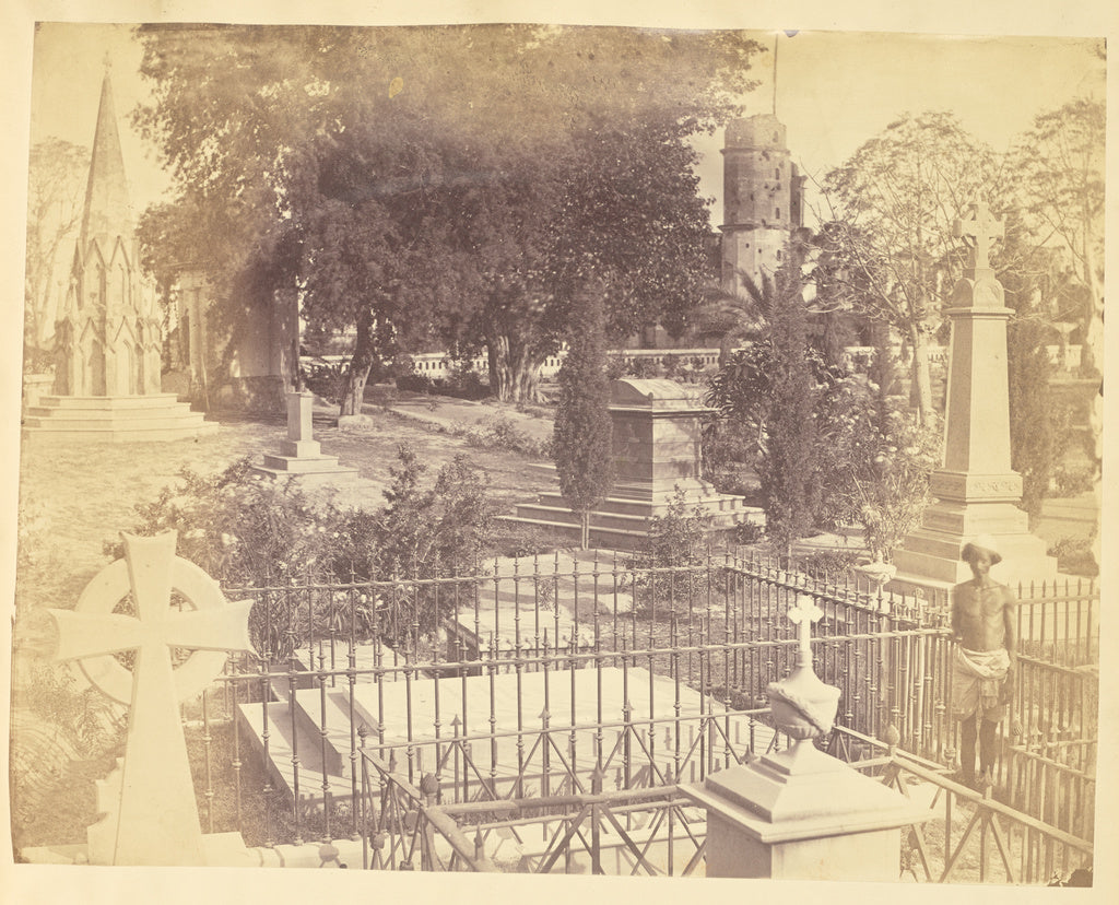 Unknown:[The Residency Cemetery, Lucknow], Poster Print Wall Art