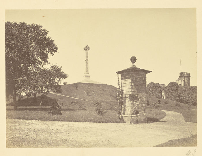 Unknown:[Sir Henry Lawrence Memorial at the Residency, Luckn,16x12