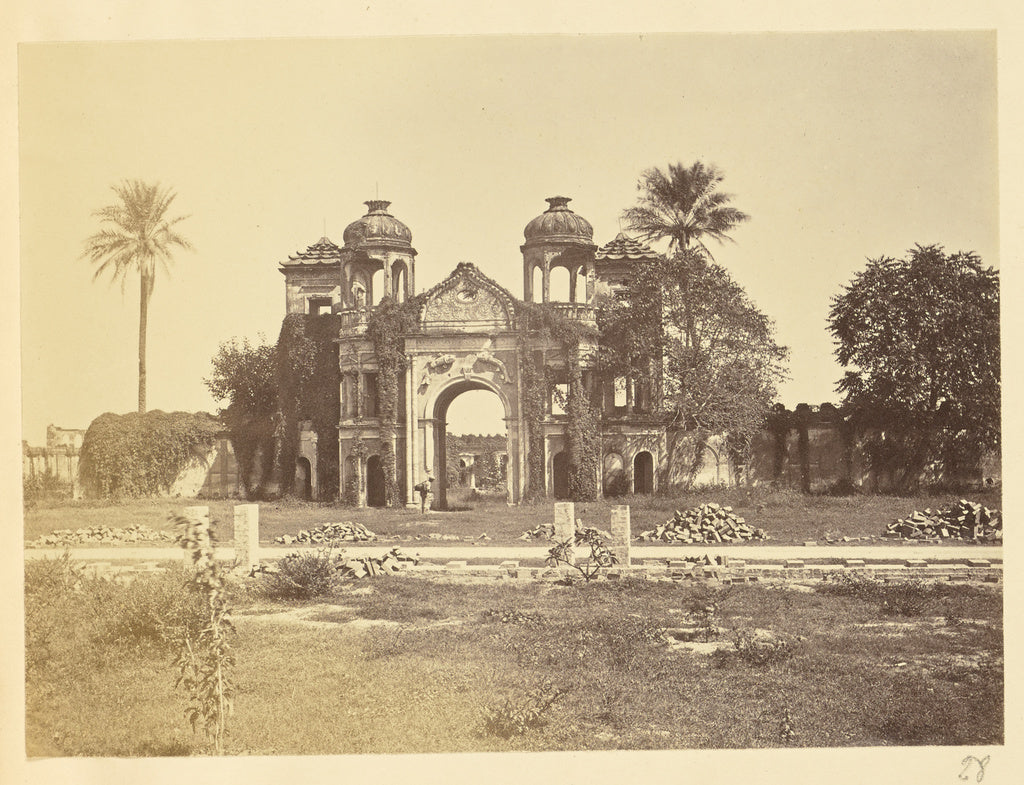 Unknown:[Gateway to the Sikandar Bagh, Lucknow], Poster Print Wall Art