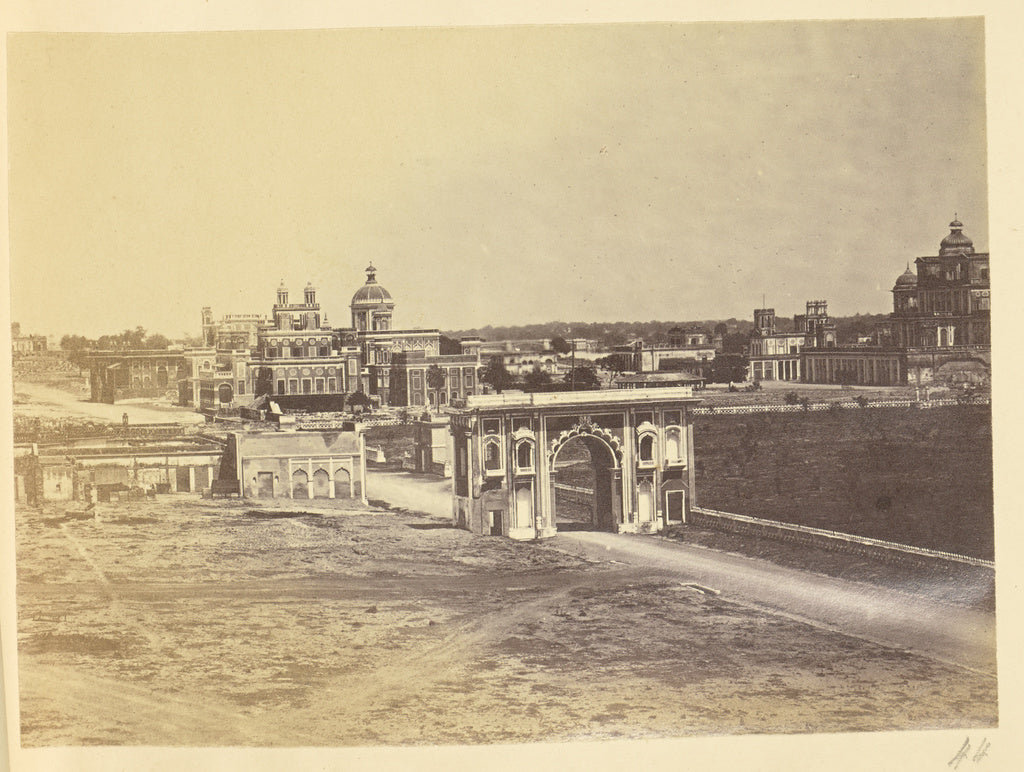Unknown:[Chattar Manzil, Lucknow], Poster Print Wall Art