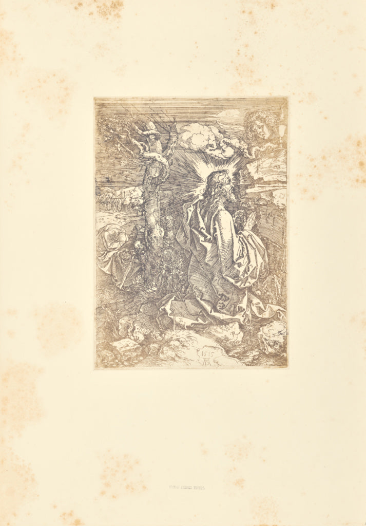 Bisson Frères:Notre-Seigneur Jésus-Christ au jardin des Ol, Poster Print Wall Art