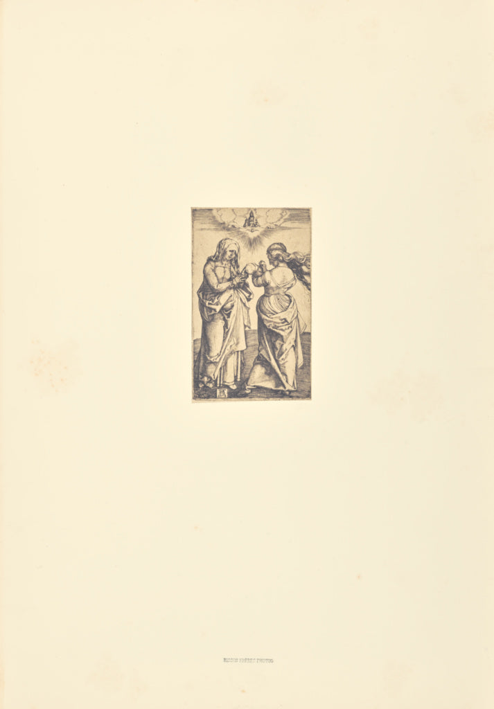 Bisson Frères:Sainte Anne et la sainte Vierge, Poster Print Wall Art